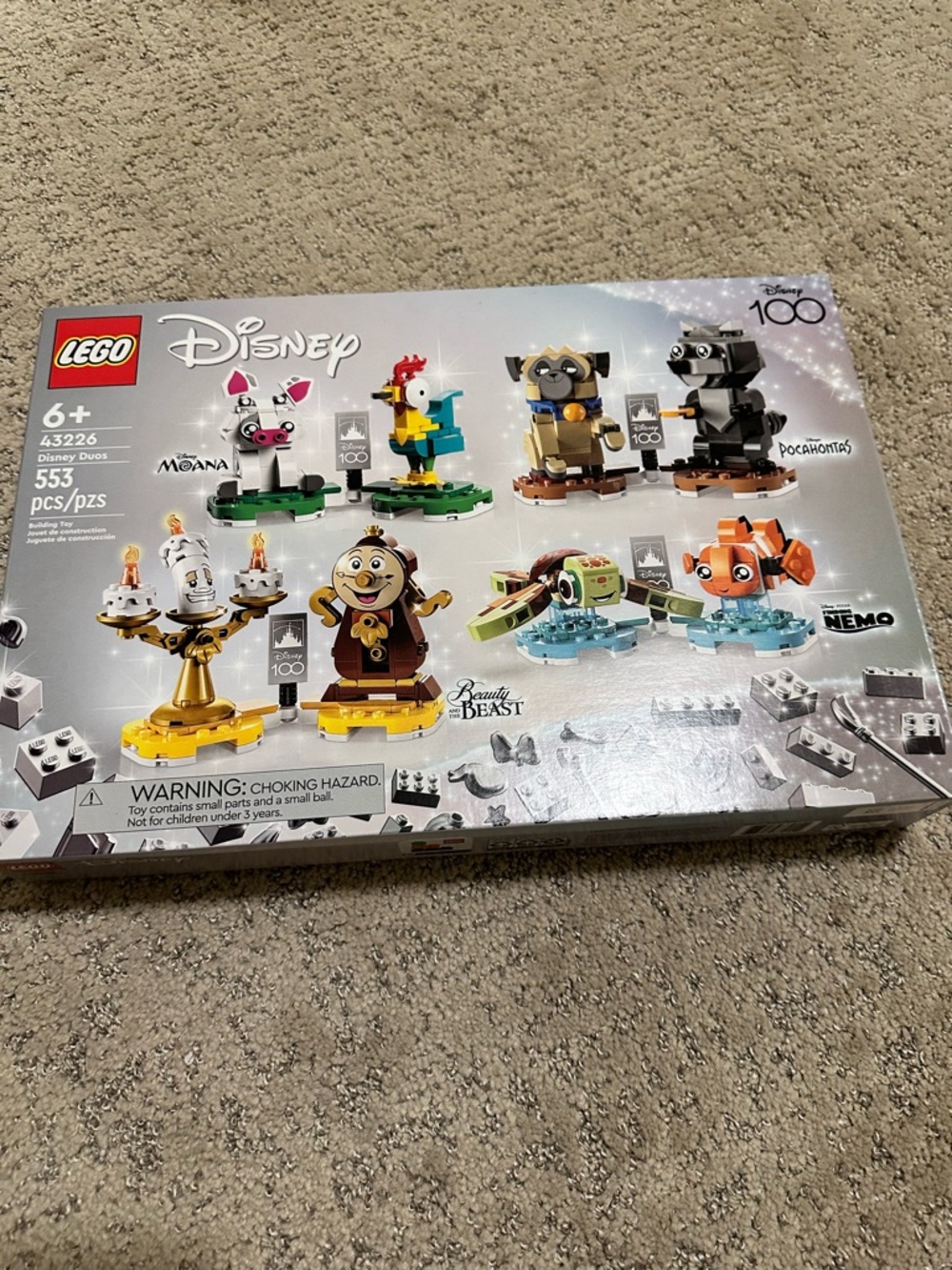 LEGO Disney Duos Collectible Set  (553 pcs)